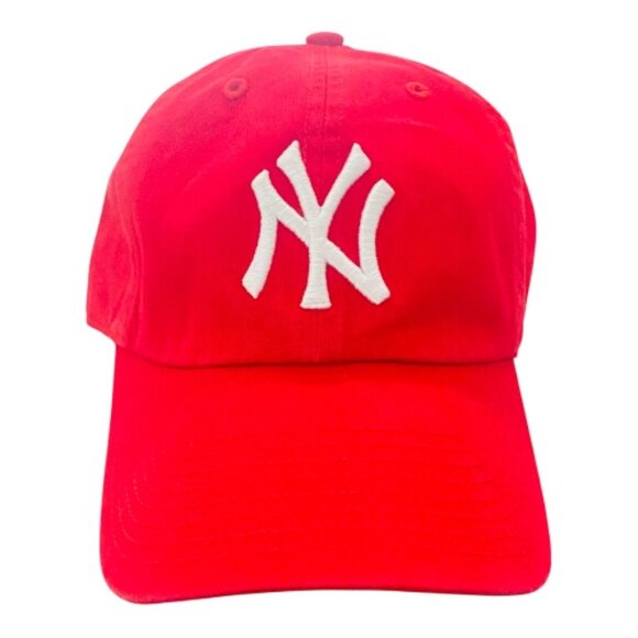 '47 Brand NY Yankees Cap — Classic Icon in Crimson (OSFA) - Picture 3 of 16